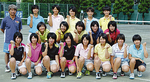 団体戦は２年連続出場となった相洋高女子ソフトテニス部