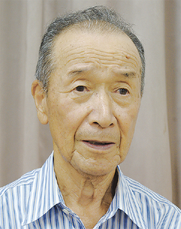 奥津 裕さん（83）1931年生まれ　市内栢山在住