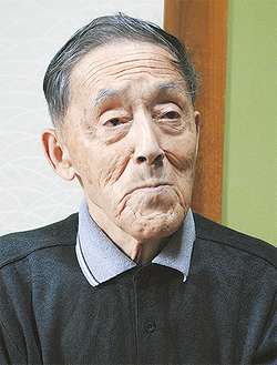 守屋 隆男さん（83）1932年生まれ 市内久野在住