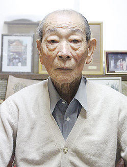　守屋喜代松さん　（84）　1931年生まれ　市内荻窪在住