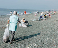 前羽の海をきれいに