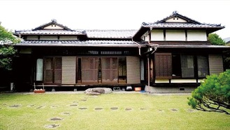 歴史的建造物の豊島邸