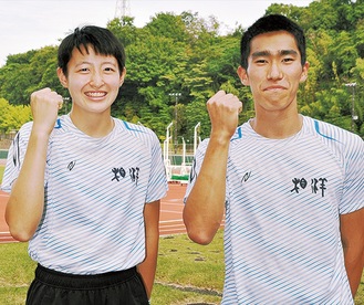 高橋さん(右）と鶴澤さん（左）