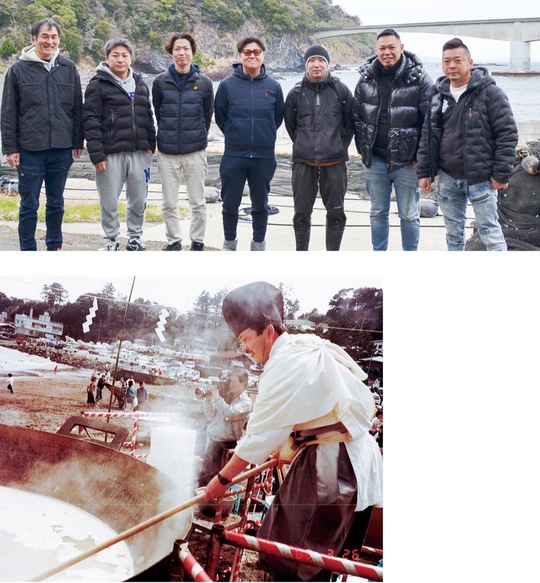 (一社)ＭＭＫのメンバー（上）と初開催した時の様子