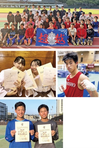 関東大会に出場する部活動の生徒ら
