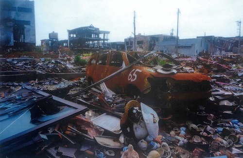 梅原さんが撮影した輪島市の様子＝提供