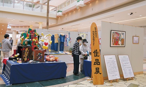 作品展の様子