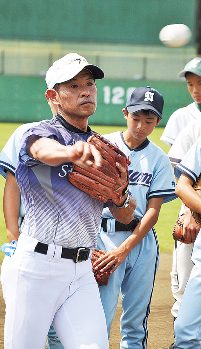 コーチは日本新薬元監督