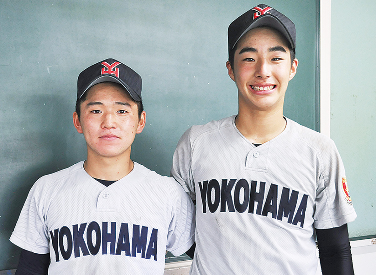 横浜高校野球部Tシャツ 名門を支えるいぶし銀 横浜高校 守屋智治君 |