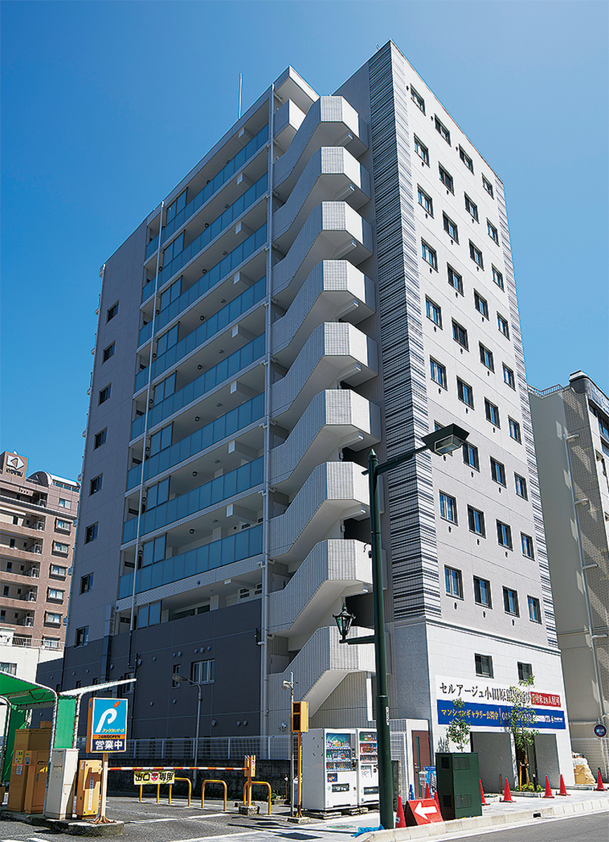 昨年7月に完成した「セルアージュ小田原銀座通り」