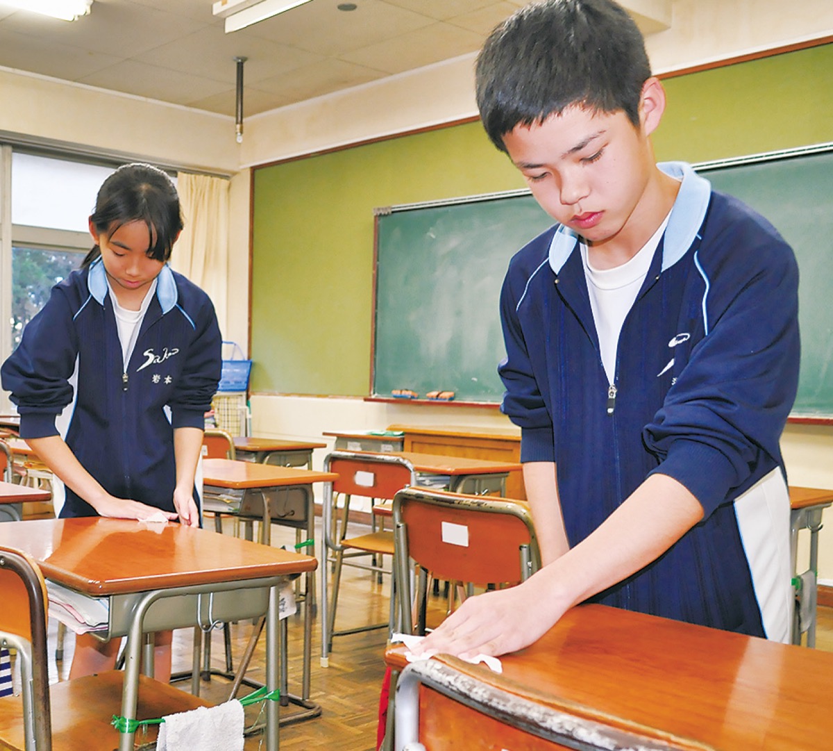 除菌クロスでインフル防止