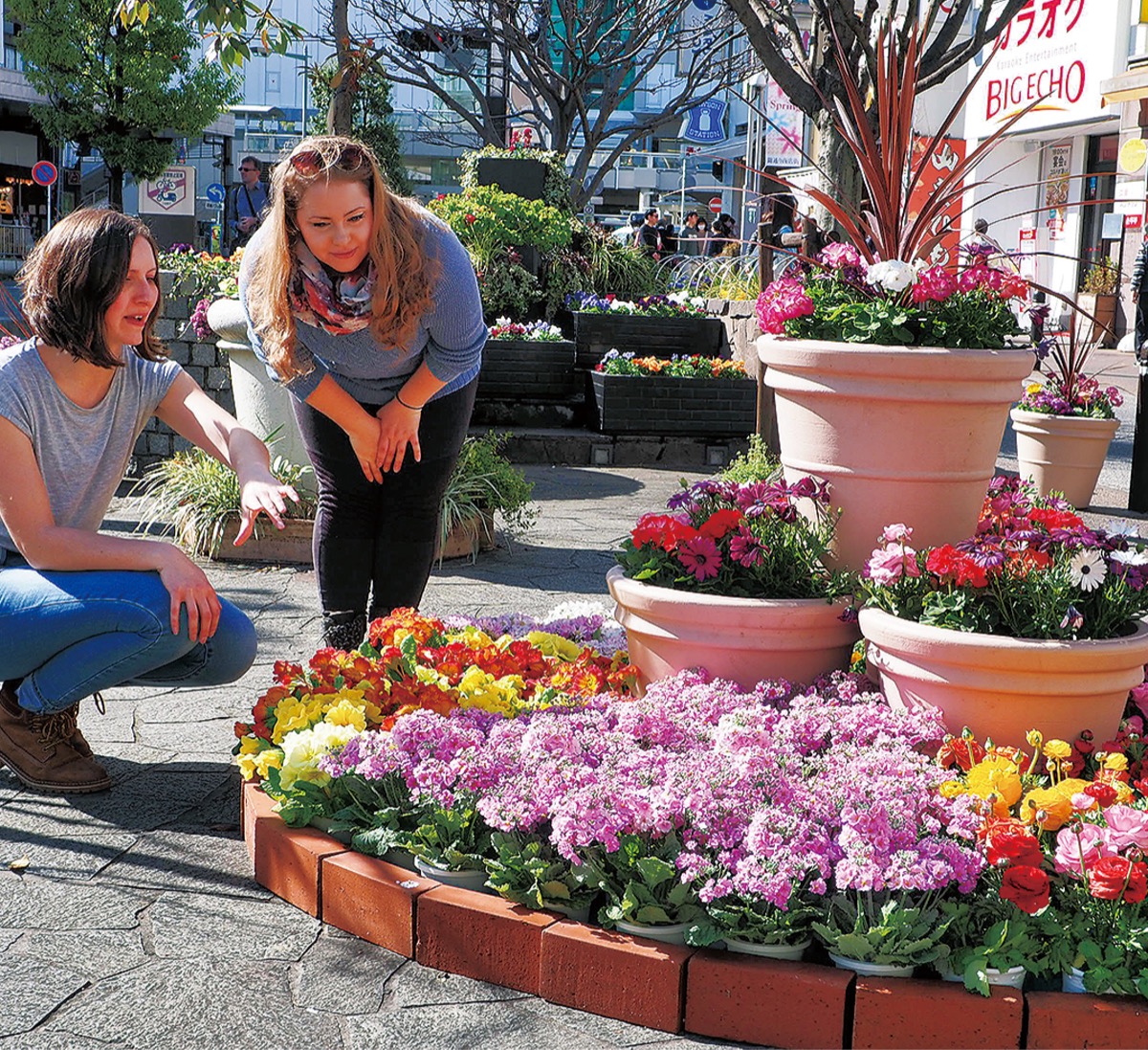 花でおもてなし