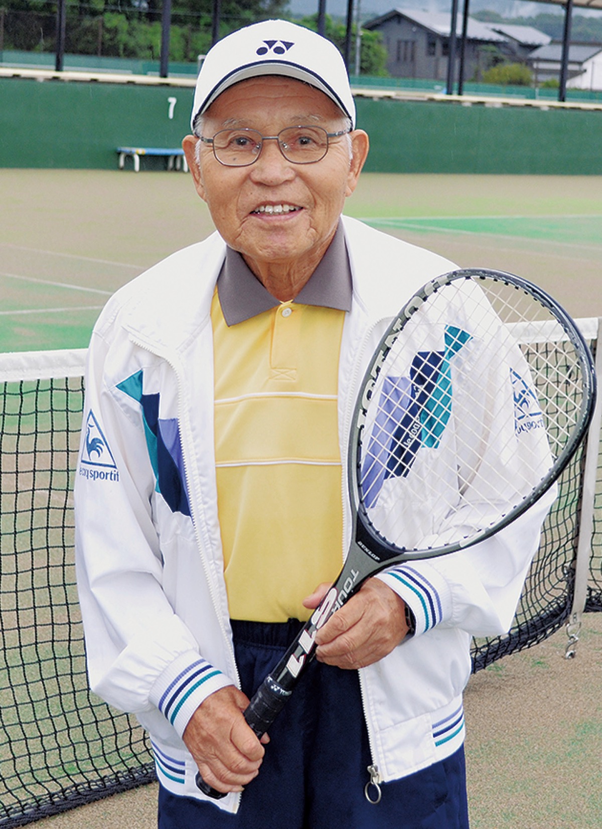 90歳の現役指導者 テニスは生きる証 飯田岡在住 遠藤 實さん 小田原 箱根 湯河原 真鶴 タウンニュース