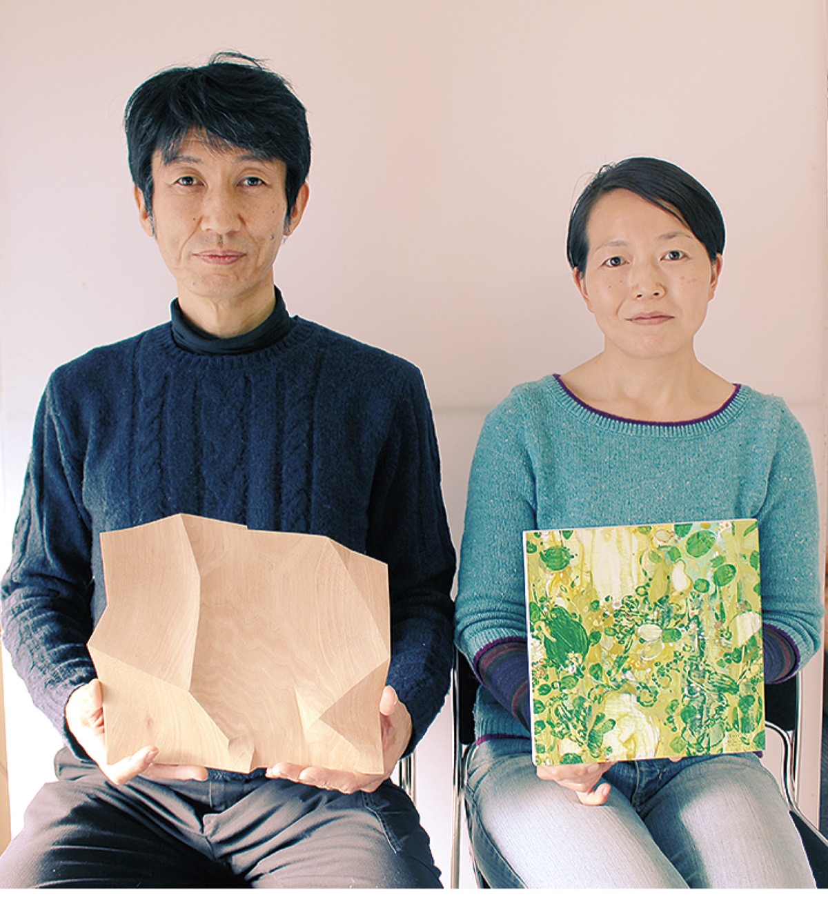 絵画と木工の「二人展」 お堀端画廊で6日（月）まで | 小田原・箱根