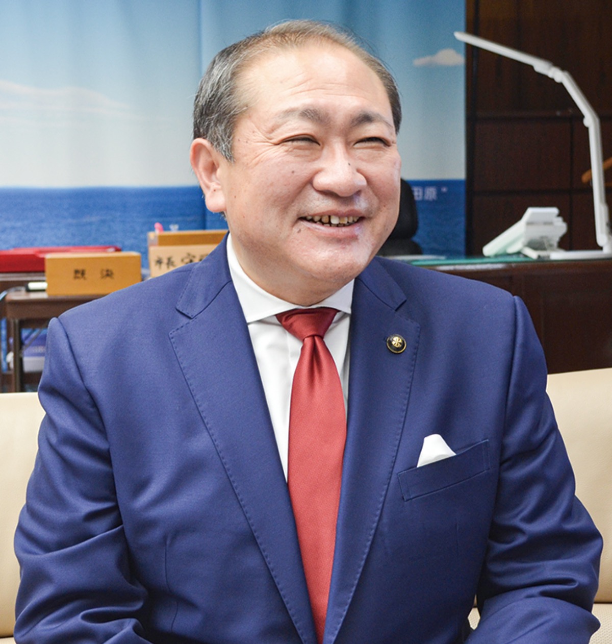 守屋輝彦市長
