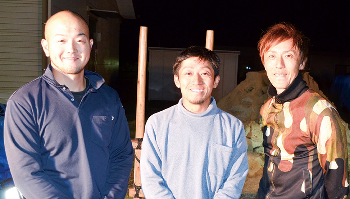 (左から)田代さん、棚橋さん、荒木さん
