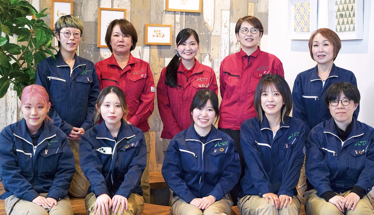 自分らしい生き方で暮らしを彩る壁紙を創出 (写真1)