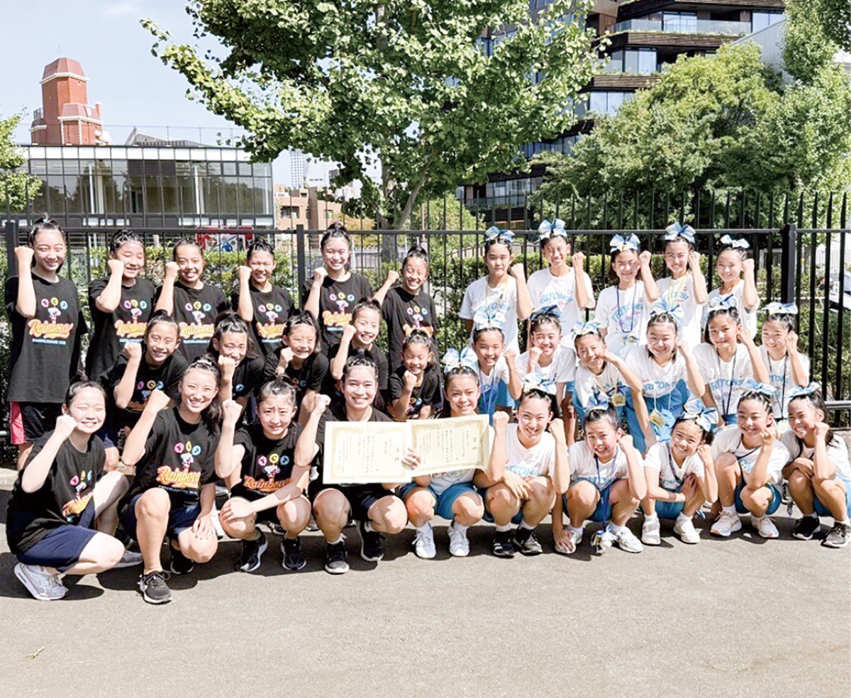 チア全国大会で躍動