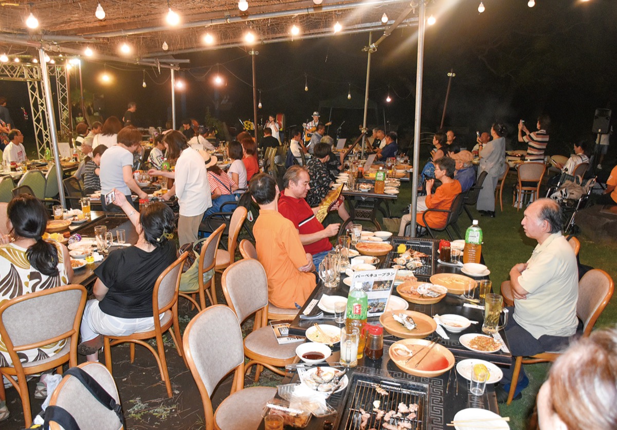 ＢＢＱで地域交流