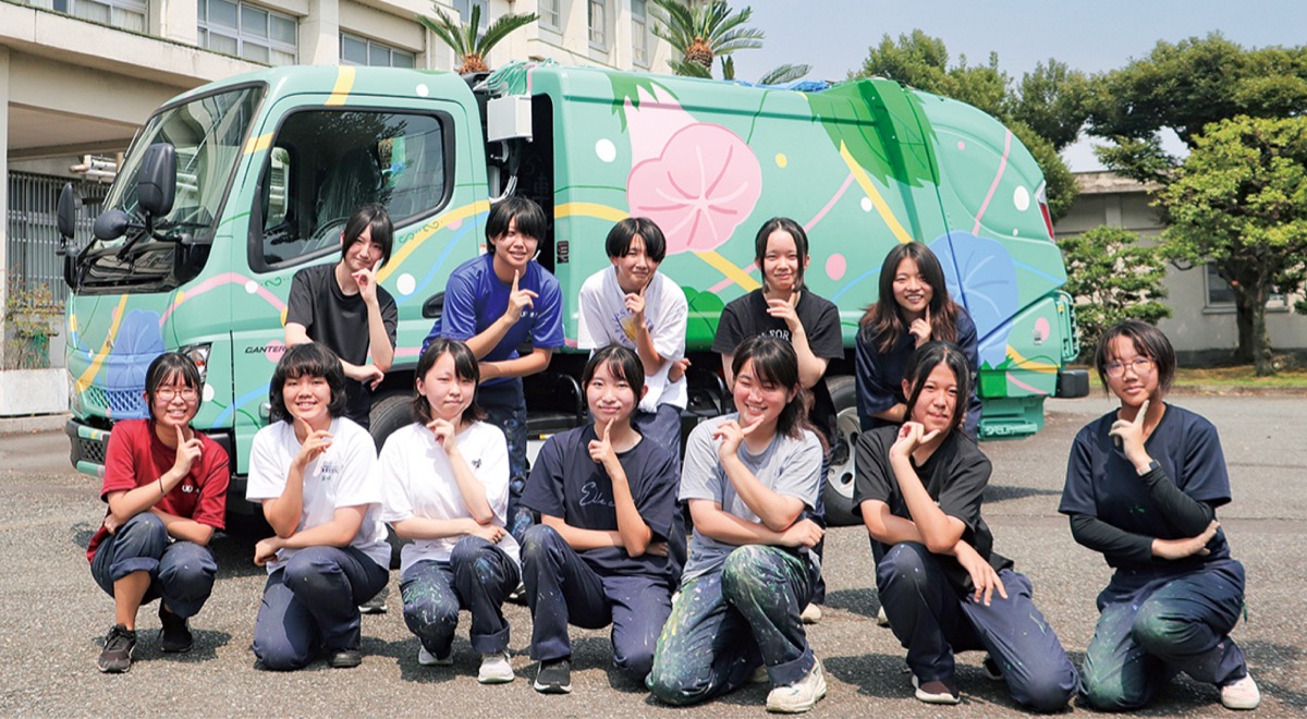 ペイントパッカー車を披露