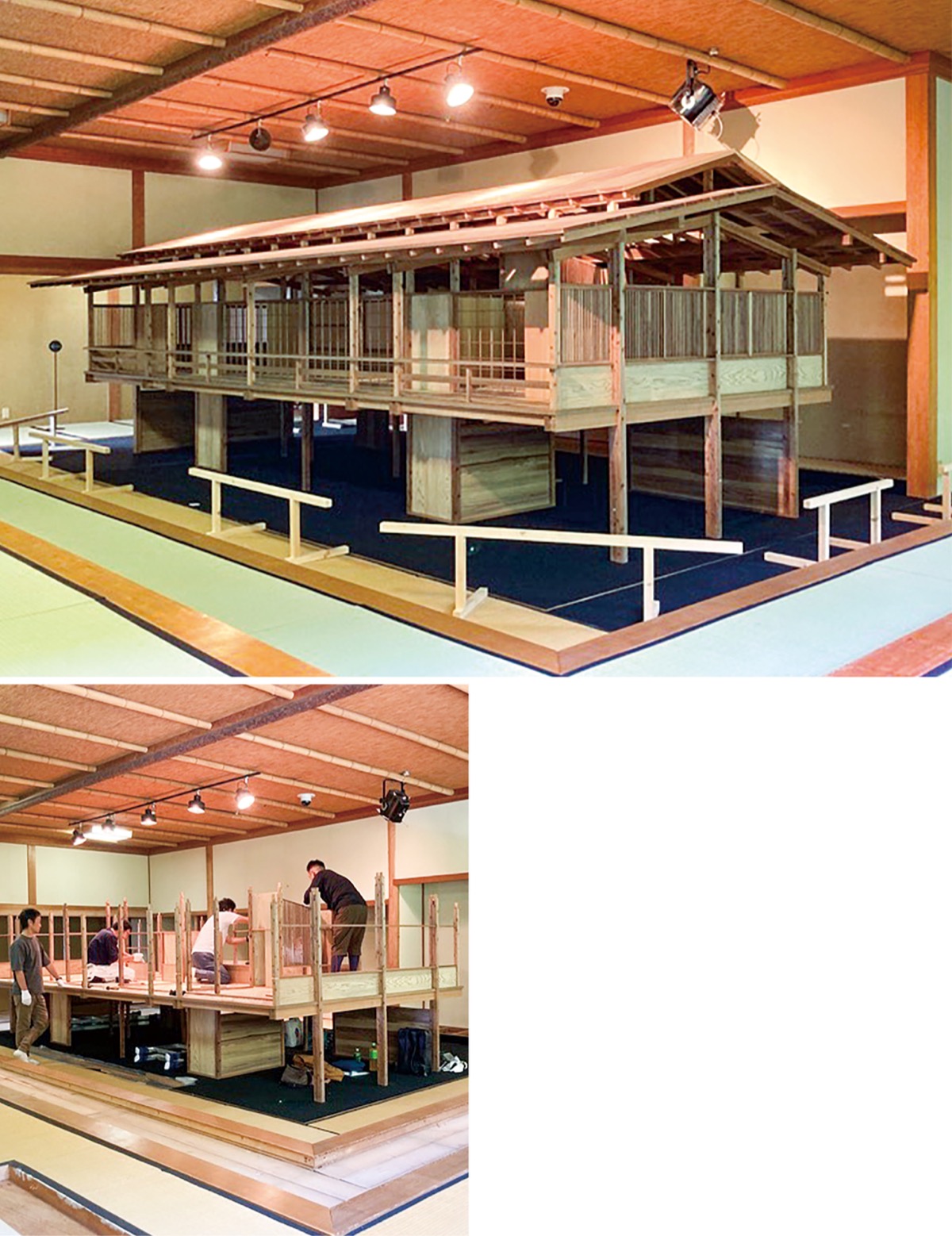 丹下健三邸の縮尺模型展示