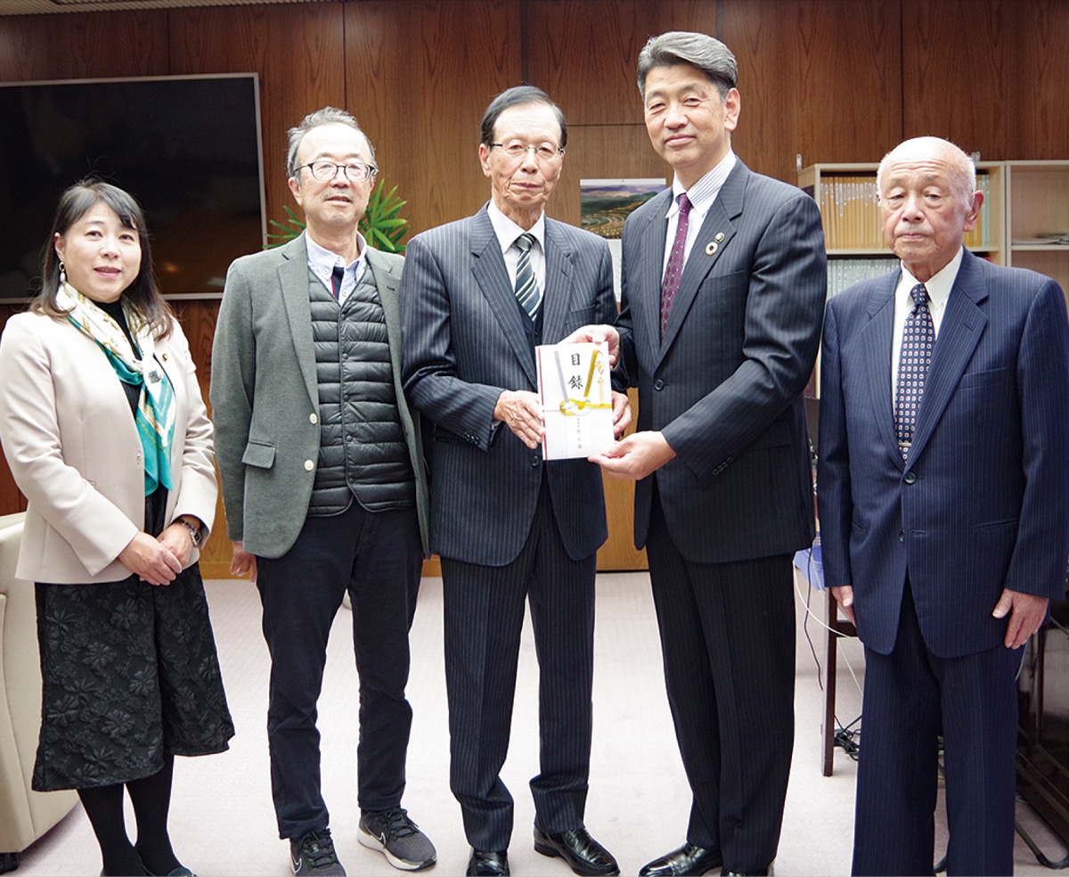 市の緑化推進の一助に