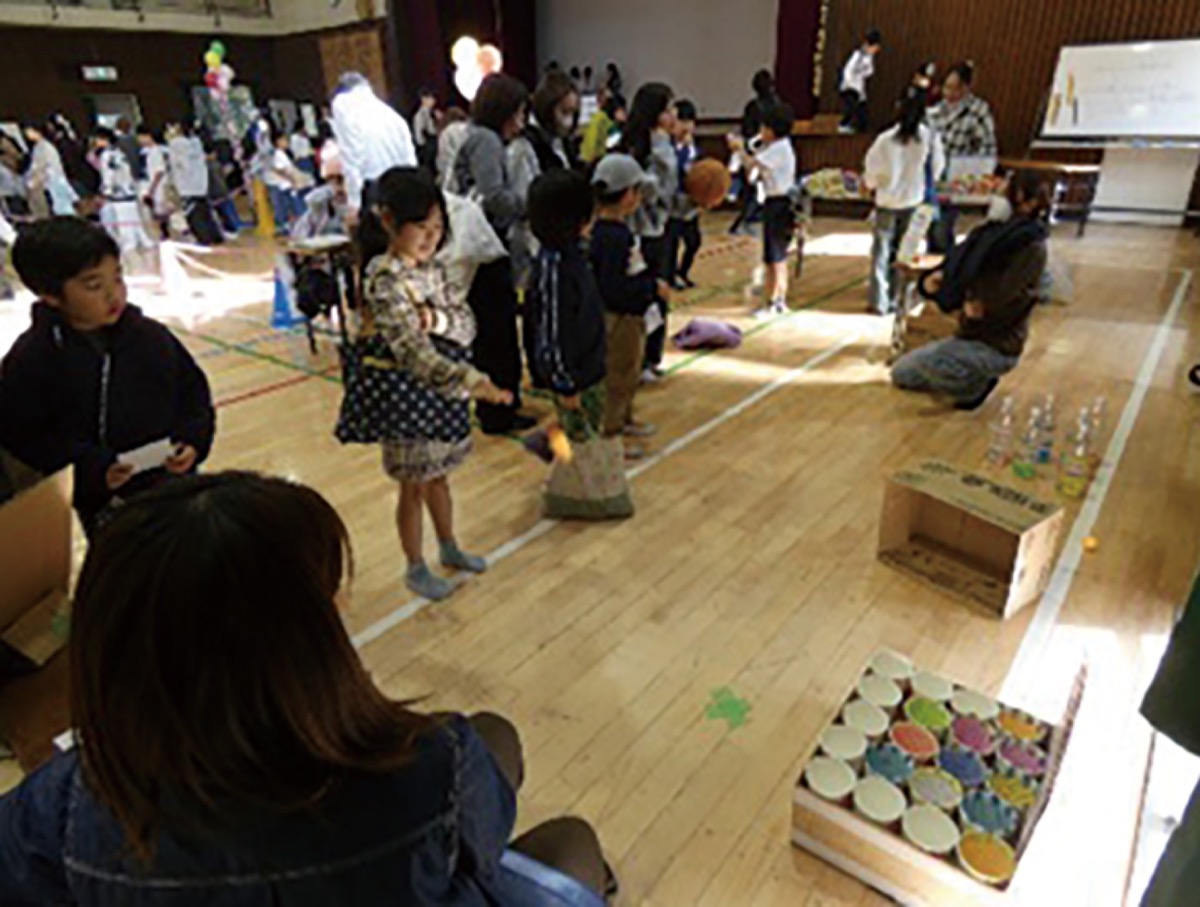 山王小の縁日に300人