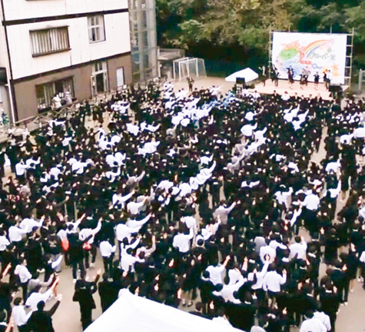 学年・学科の垣根を越えて一体になった