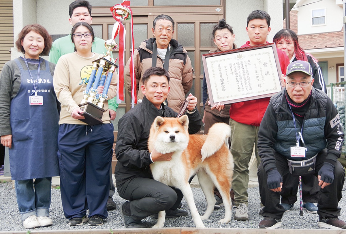 看板犬｢もも｣が日本一