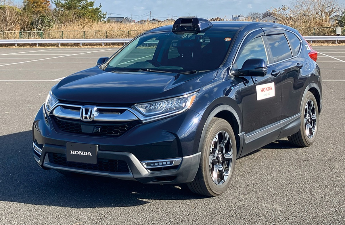 県西初 自動運転の実証実験