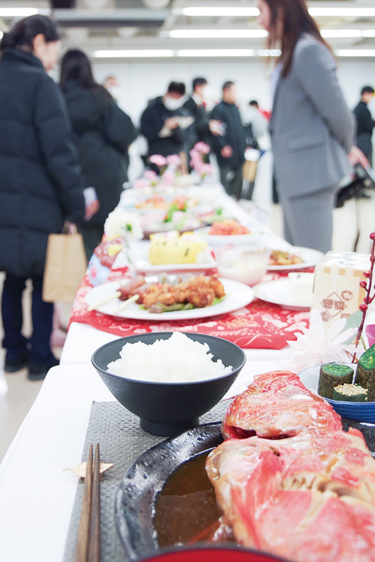 日頃の成果見て食べて
