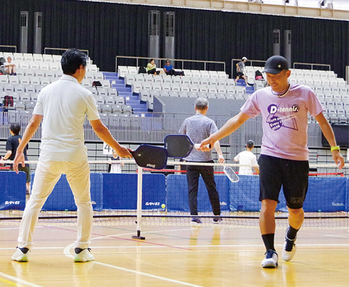 話題の新競技ピックルボール (写真2)