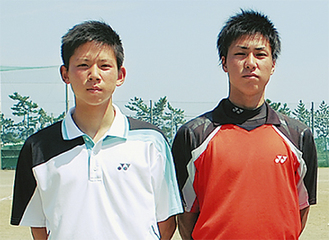 瀧澤選手（右）と荘司選手（左）