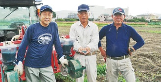 （左から）平井さん、生沼さん、清水さん