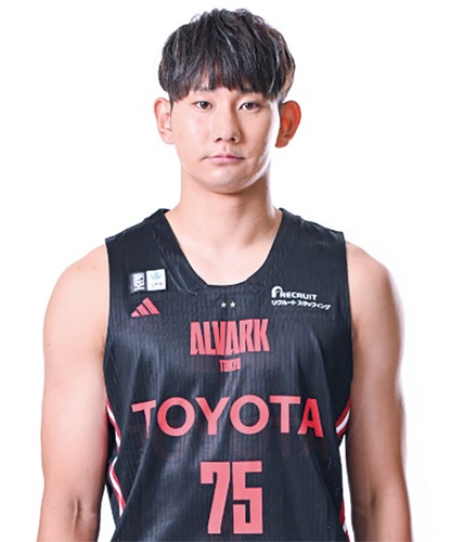 小酒部泰暉選手／©ALVARK_TOKYO
