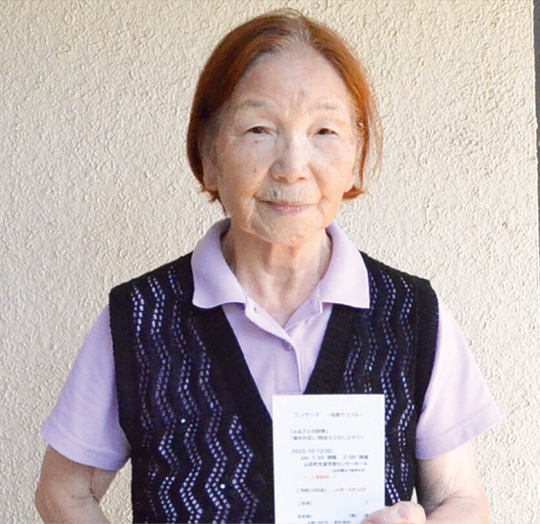 来場を呼び掛ける武井さん