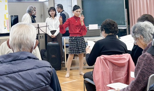 練習会の様子（写真提供）