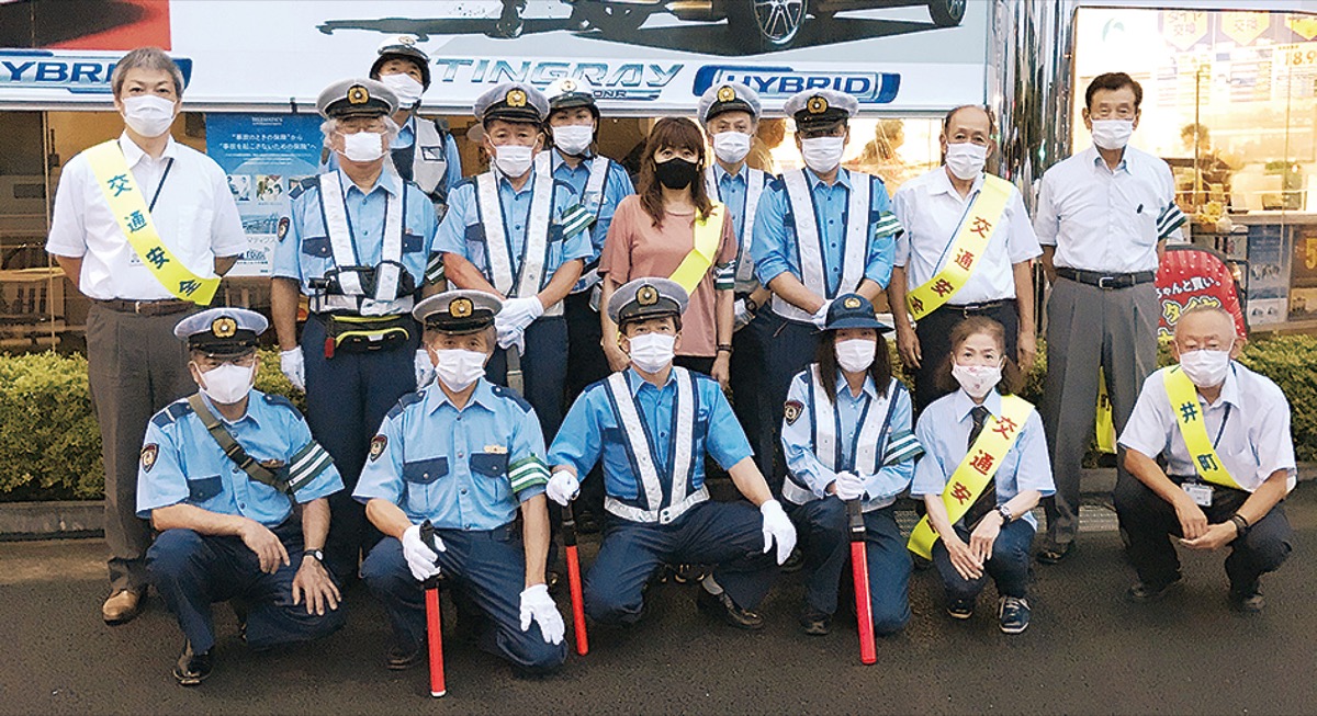 大井町交通指導隊 活動50周年で感謝状 足柄 タウンニュース