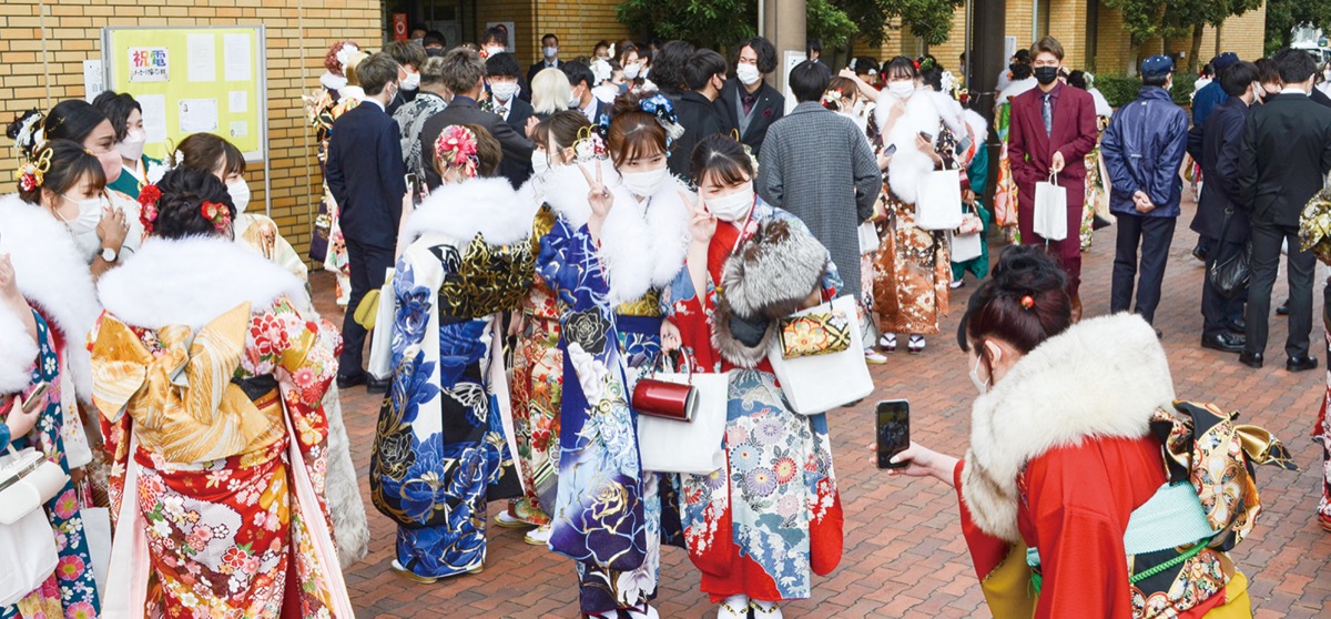 大井町の会場前