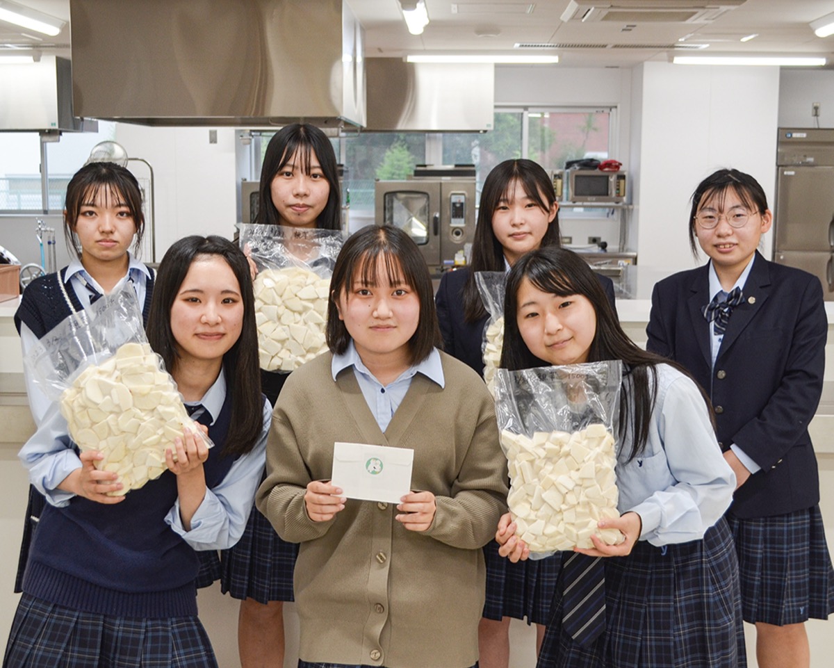 吉田島高校家庭クラブ 弥一芋コロッケを開発 あじさいまつりで販売