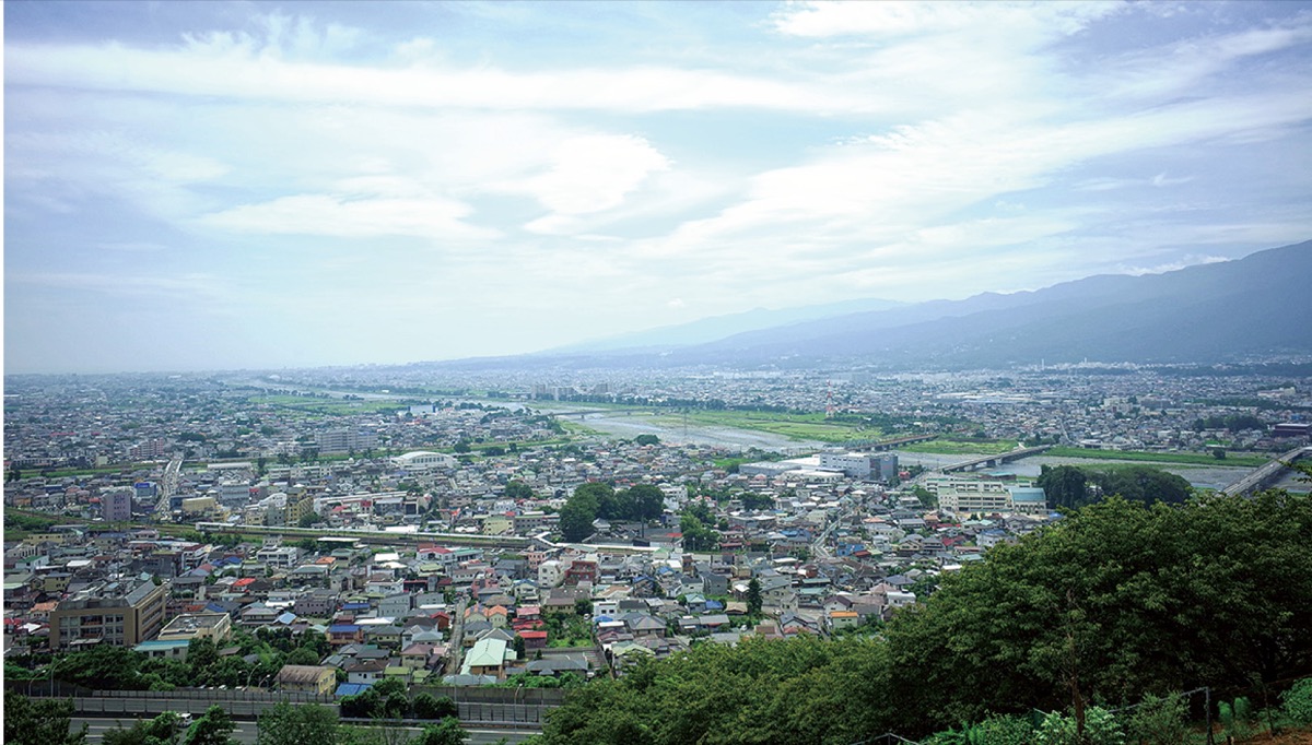 松田町から望む足柄平野