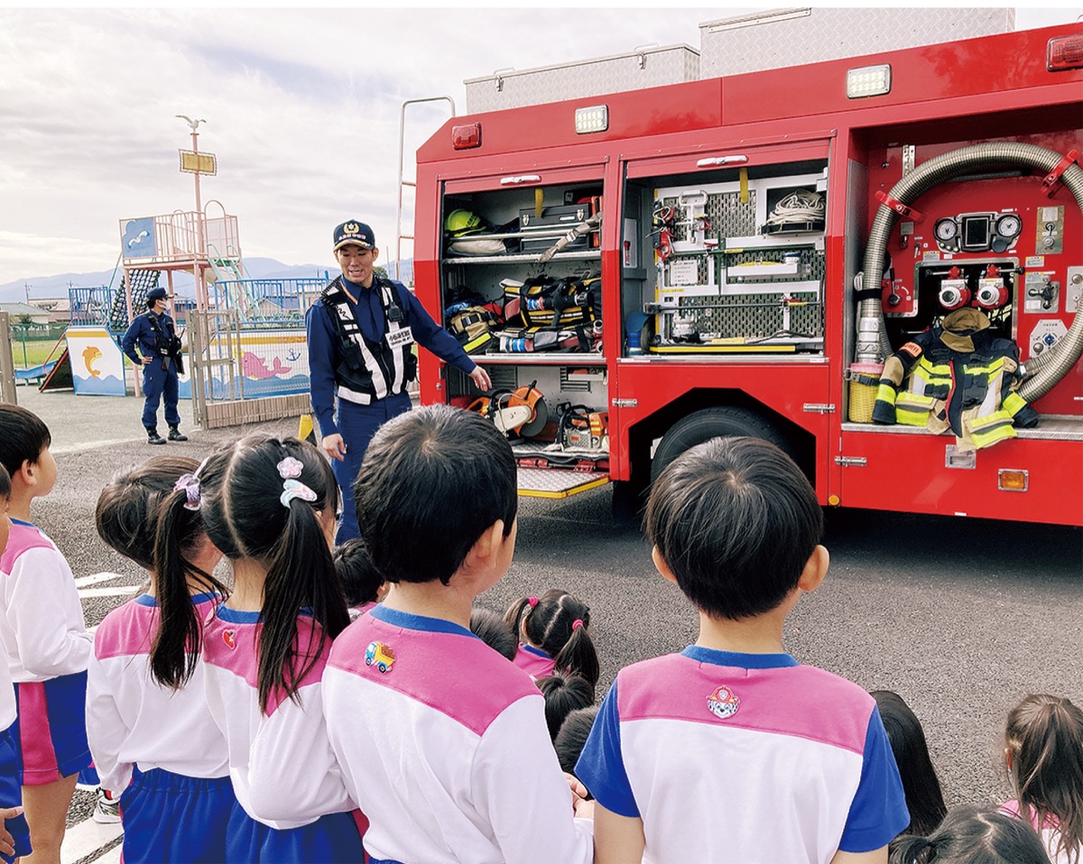 栄光愛児園で避難訓練