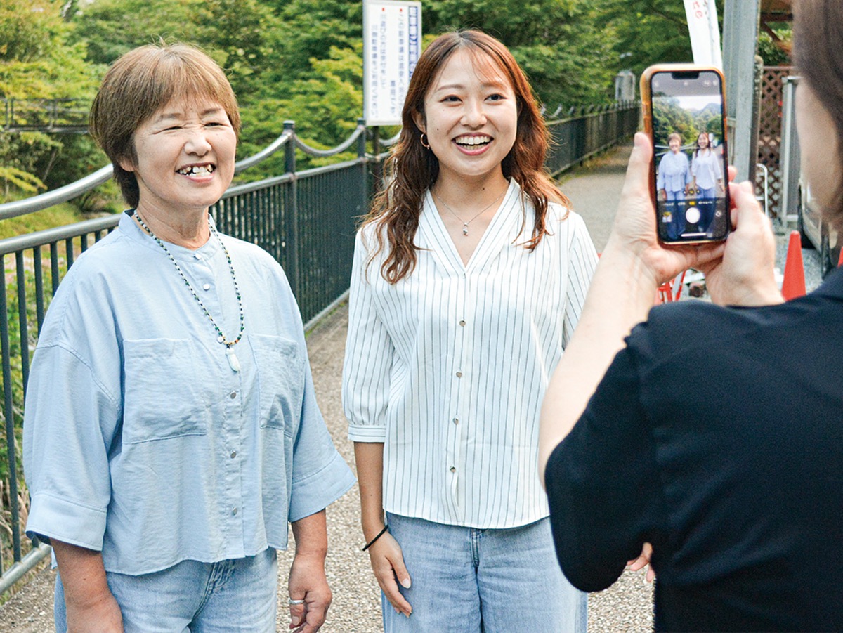 ｢旅館の娘｣山北町をＰＲ