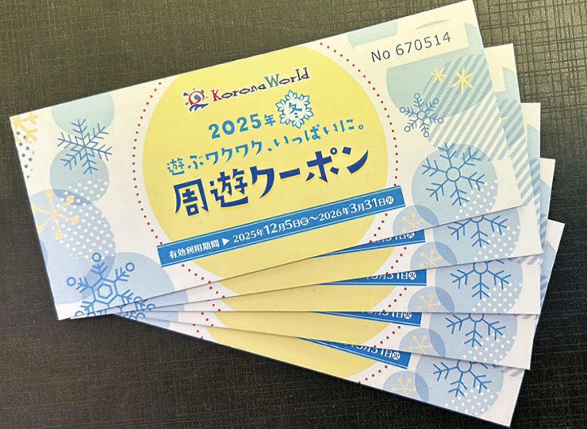 お得な｢周遊クーポン｣