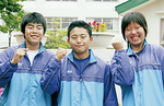 （左から）秦野総合高　井澤さん、杉山さん、蓮田さん