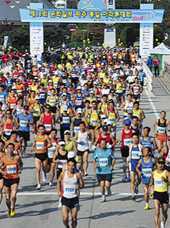 坡州統一マラソン大会