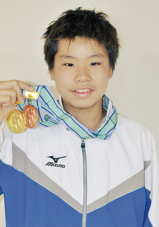 ２種目でメダルを獲得した後藤さん