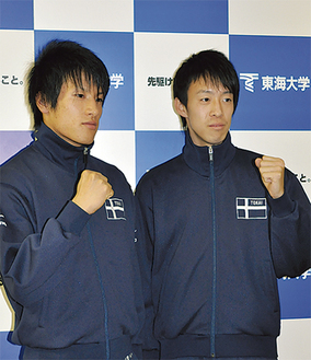 村澤（左）、早川の両エースに注目