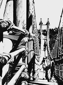 「吊り橋の記憶」吉田ミワ子