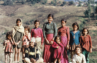 ネパールの子どもたち（１９８２年）
